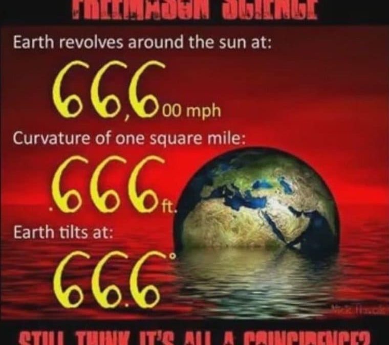 33 Examples of “666” In Modern Science And Globe Model