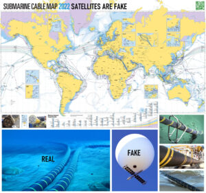Submarine Communications Cable Map 2022 - Satellites Are Fake