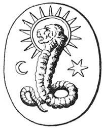 Yaldabaoth Demiurge Lion faced deity NONOrthodoxy