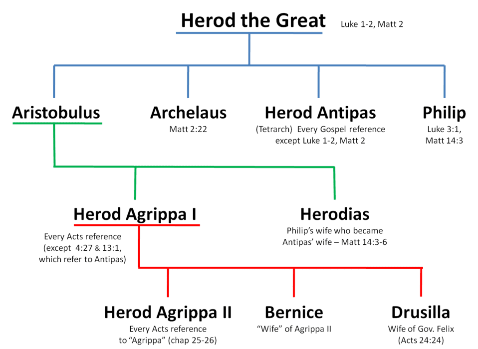 Herods family tree