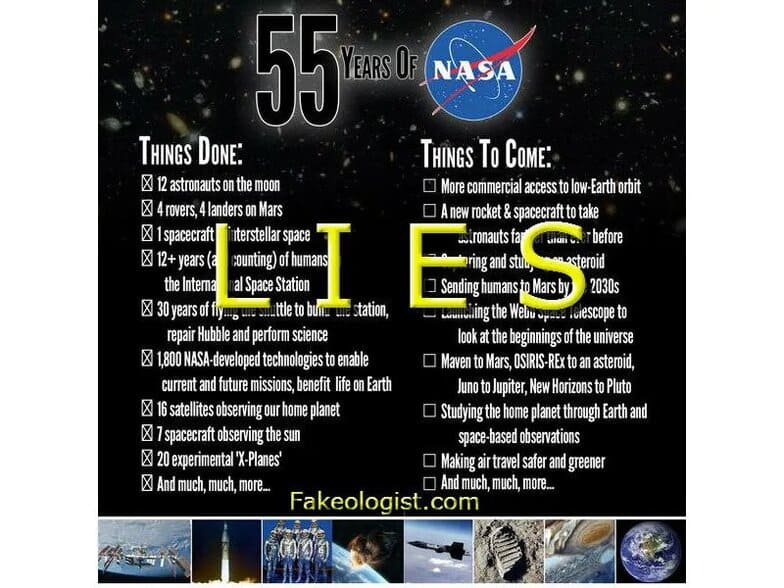 55 Years NASA Lies About Everything