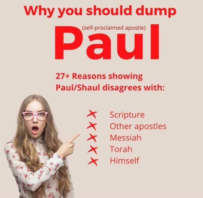 27 Reason Why You Should Dump Paul